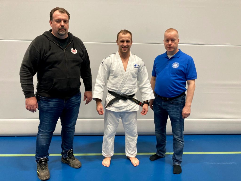 Turun Judoseuran järjestäjät ja Rok Draksic