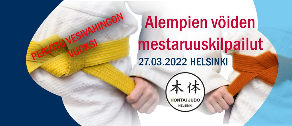 Hontai ja alemmat vyöt peruttu