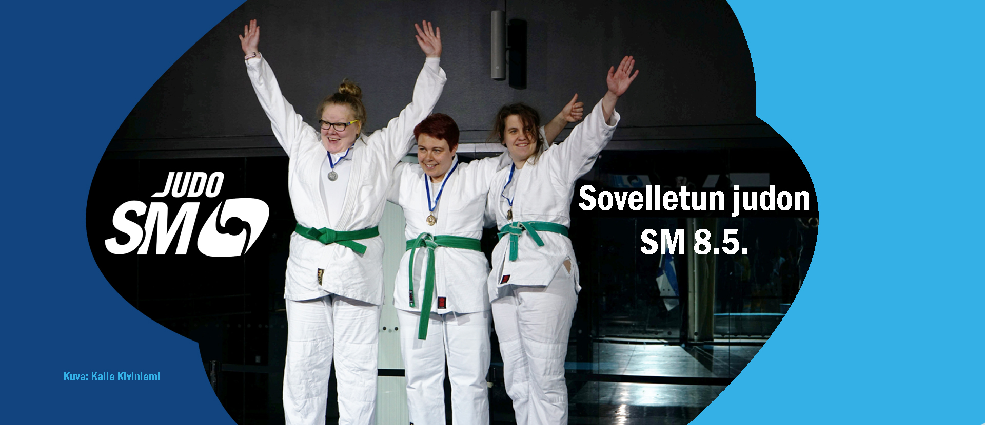 Sovellettu judo podium SM